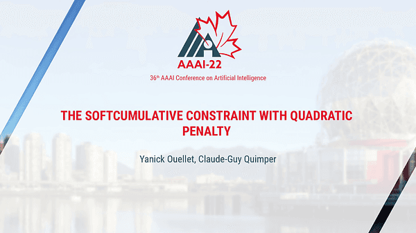 The SoftCumulative Constraint with Quadratic Penalty