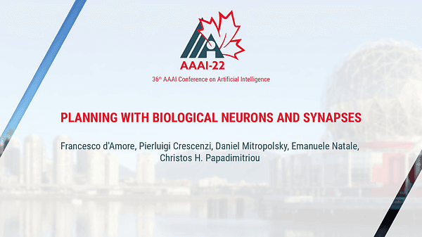  Planning with Biological Neurons and Synapses