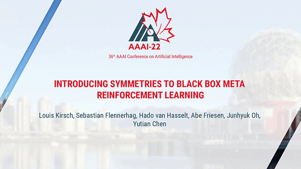 Introducing Symmetries to Black Box Meta Reinforcement Learning