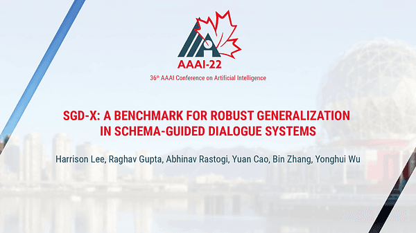 SGD-X: A Benchmark for Robust Generalization in Schema-Guided Dialogue Systems