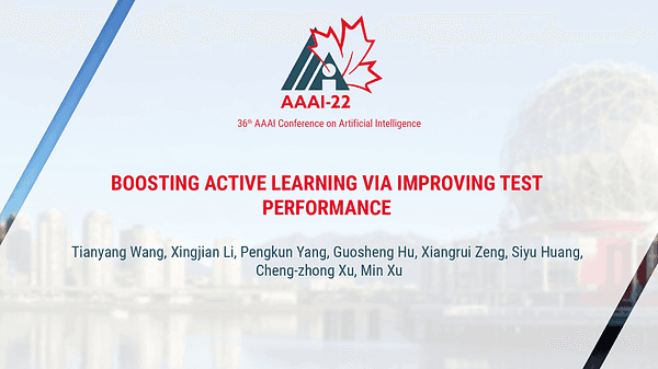 Boosting Active Learning via Improving Test Performance