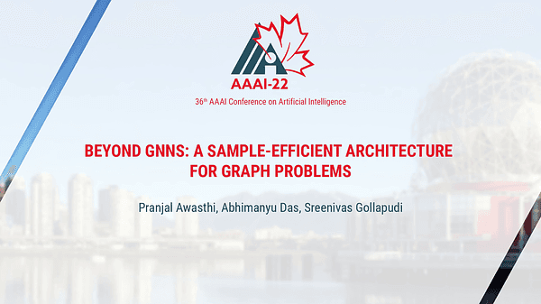 Beyond GNNs: An Efficient Architecture for Graph Problems