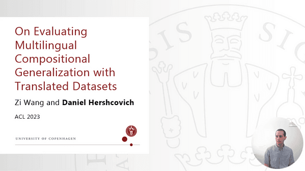 On Evaluating Multilingual Compositional Generalization with Translated Datasets