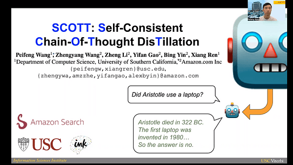 SCOTT: Self-Consistent Chain-of-Thought Distillation