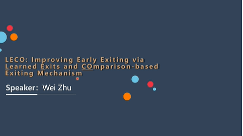 LECO: Improving Early Exiting via Learned Exits and Comparison-based Exiting Mechanism