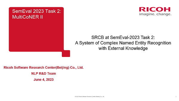 SRCB at SemEval-2023 Task 2: A System of Complex Named Entity Recognition with External Knowledge