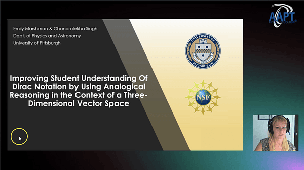 Improving Student Understanding Of Dirac Notation by Using Analogical Reasoning in the Context of a Three-Dimensional Vector Space