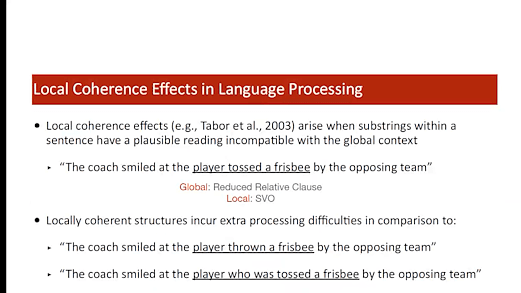 How Do Syntactic Statistics and Semantic Plausibility Modulate Local Coherence Effects