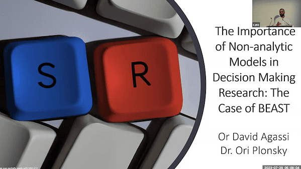 The Importance of Complex Models in Decision Making Research: An Empirical Analysis using BEAST