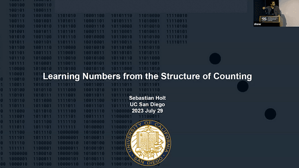 How does the syntax of counting affect learnability? Evidence from artificial language learning.