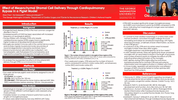 Effect of mesenchymal stromal cell delivery through cardiopulmonary bypass in a piglet model