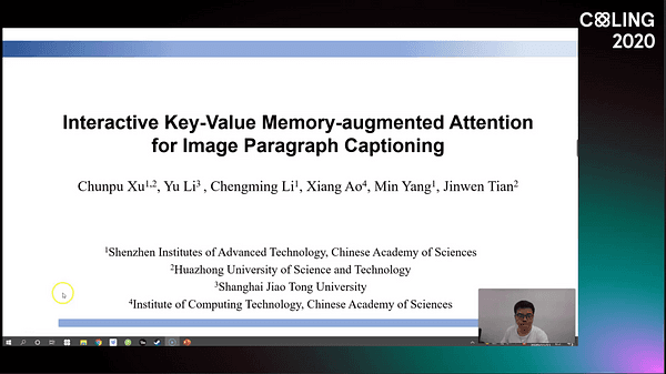 Interactive Key-Value Memory-augmented Attention for Image Paragraph Captioning