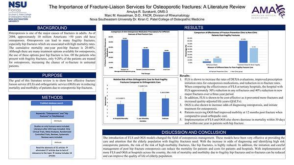 The Importance of Fracture-Liaison Services and Orthogeriatric Services for Osteoporotic fractures