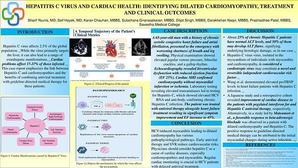 HEPATITIS C VIRUS AND CARDIAC HEALTH: IDENTIFYING DILATED CARDIOMYOPATHY, TREATMENT AND CLINICAL OUTCOMES