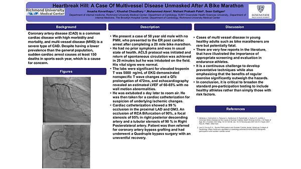 Heartbreak Hill: A Case Of Multivessel Disease Unmasked After A Bike Marathon