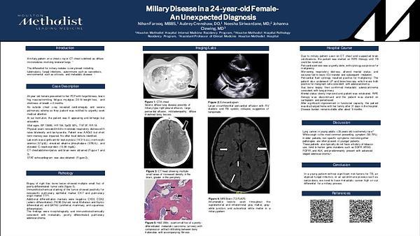 Miliary Disease in a 24-year-old Female- An Unexpected Diagnosis