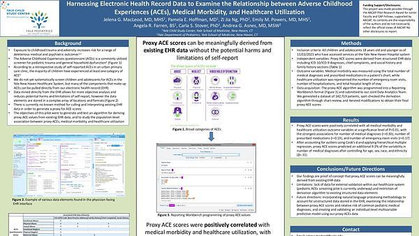 Harnessing electronic health record data to examine the association between adverse childhood experiences, medical morbidity, and healthcare utilization