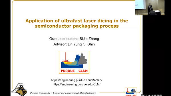 Application of Ultrafast Laser Dicing in the Semiconductor Packaging Process