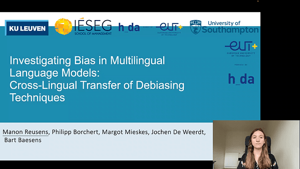 Investigating Bias in Multilingual Language Models: Cross-Lingual Transfer of Debiasing Techniques