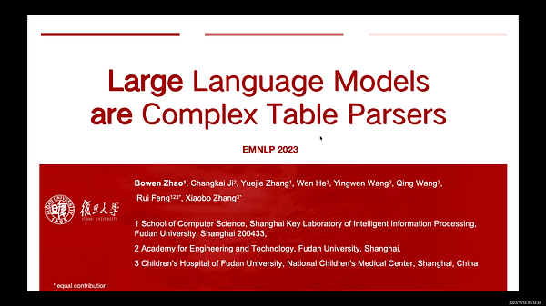 Large Language Models are Complex Table Parsers
