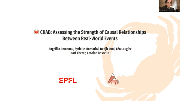 CRAB: Assessing the Strength of Causal Relationships Between Real-world Events