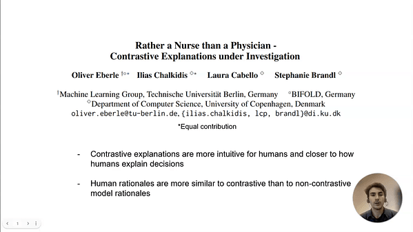 Rather a Nurse than a Physician - Contrastive Explanations under Investigation