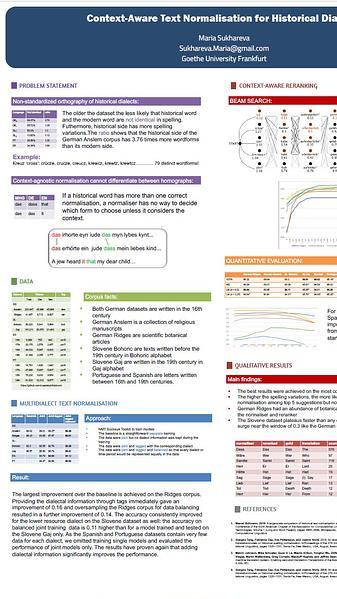 Context-Aware Text Normalisation for Historical Dialects