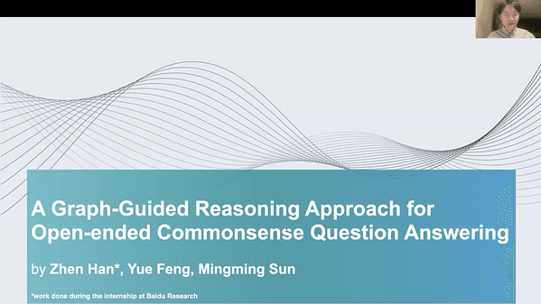 A Graph-Guided Reasoning Approach for Open-ended Commonsense Question Answering | VIDEO