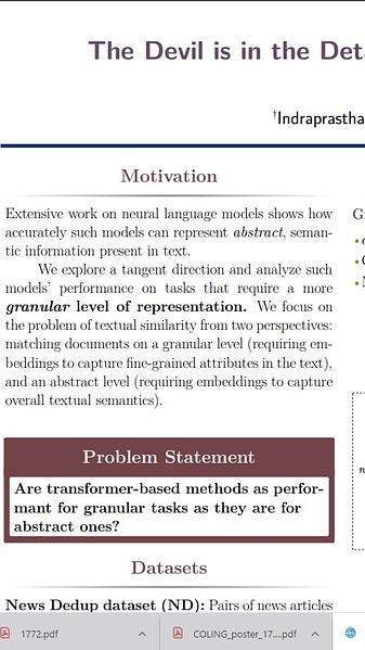 The Devil is in the Details: Evaluating Limitations of Transformer-based Methods for Granular Tasks