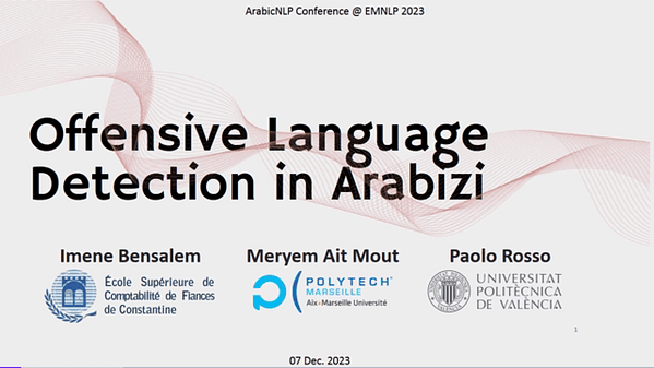 Offensive Language Detection in Arabizi