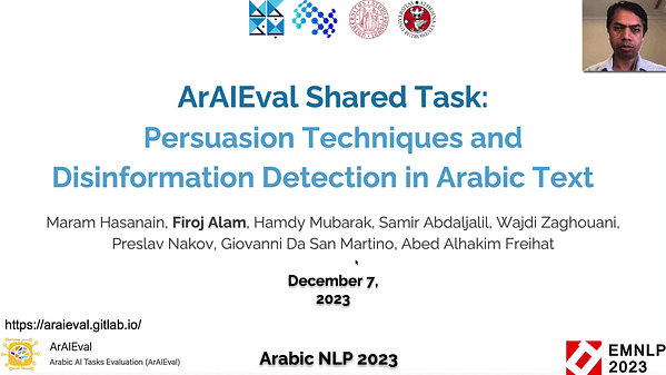 ArAIEval Shared Task: Persuasion Techniques and Disinformation Detection in Arabic Text