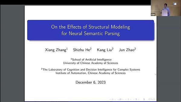 On the Effects of Structural Modeling for Neural Semantic Parsing