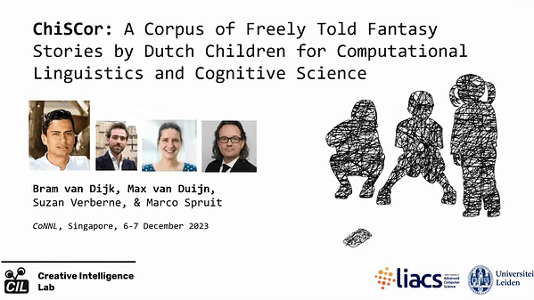 ChiSCor: A Corpus of Freely-Told Fantasy Stories by Dutch Children for Computational Linguistics and Cognitive Science