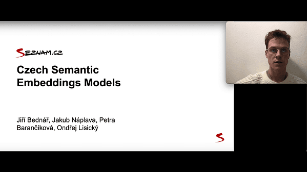 Some Like It Small: Czech Semantic Embedding Models for Industry Applications | VIDEO