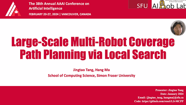 Large-Scale Multi-Robot Coverage Path Planning via Local Search