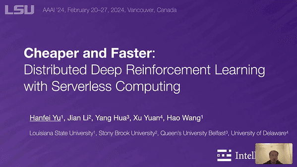 Cheaper and Faster: Distributed Deep Reinforcement Learning with Serverless Computing
