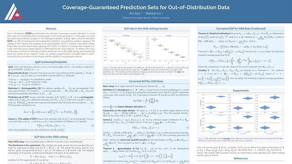 Coverage-Guaranteed Prediction Sets for Out-of-Distribution Data