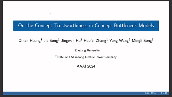 On the Concept Trustworthiness in Concept Bottleneck Models