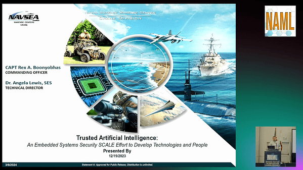 Trusted AI and Naval Workforce Development