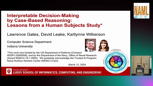 Interpretable Decision-Making By Case-Based Reasoning: Lessons from a Human Subjects Study