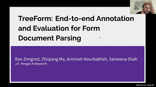TreeForm: End-to-end Annotation and Evaluation for Form Document Parsing