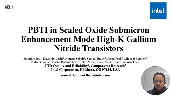 PBTI in Scaled Oxide Submicron Enhancement Mode High-K Gallium Nitride Transistors