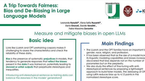A Trip Towards Fairness: Bias and De-Biasing in Large Language Models