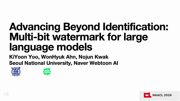 Advancing Beyond Identification: Multi-bit Watermark for Large Language Models