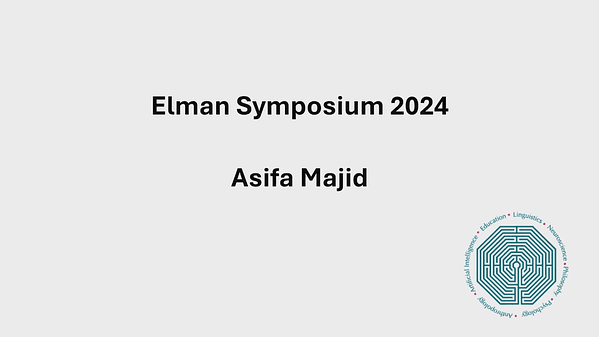Elman Prize Symposium