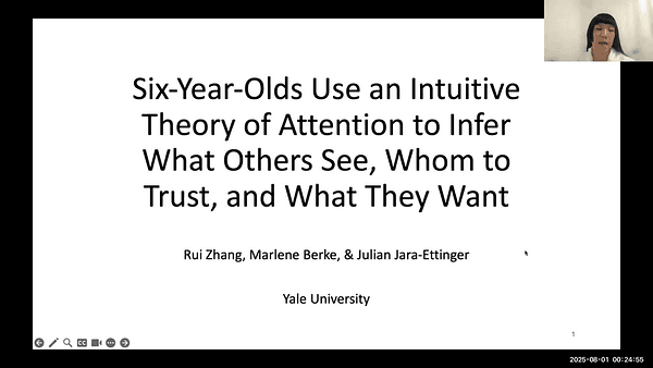 Six-Year-Olds Use an Intuitive Theory of Attention to Infer What Others See, Whom to Trust, and What They Want