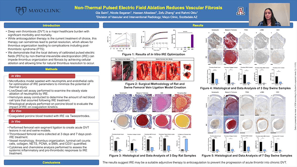 Non-Thermal Pulsed Electric Field Ablation of Blood Clots Reduces Fibrosis