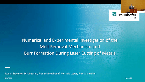 Numerical and Experimental Investigation of the Melt Removal Mechanism and Burr Formation During Laser Cutting of Metals